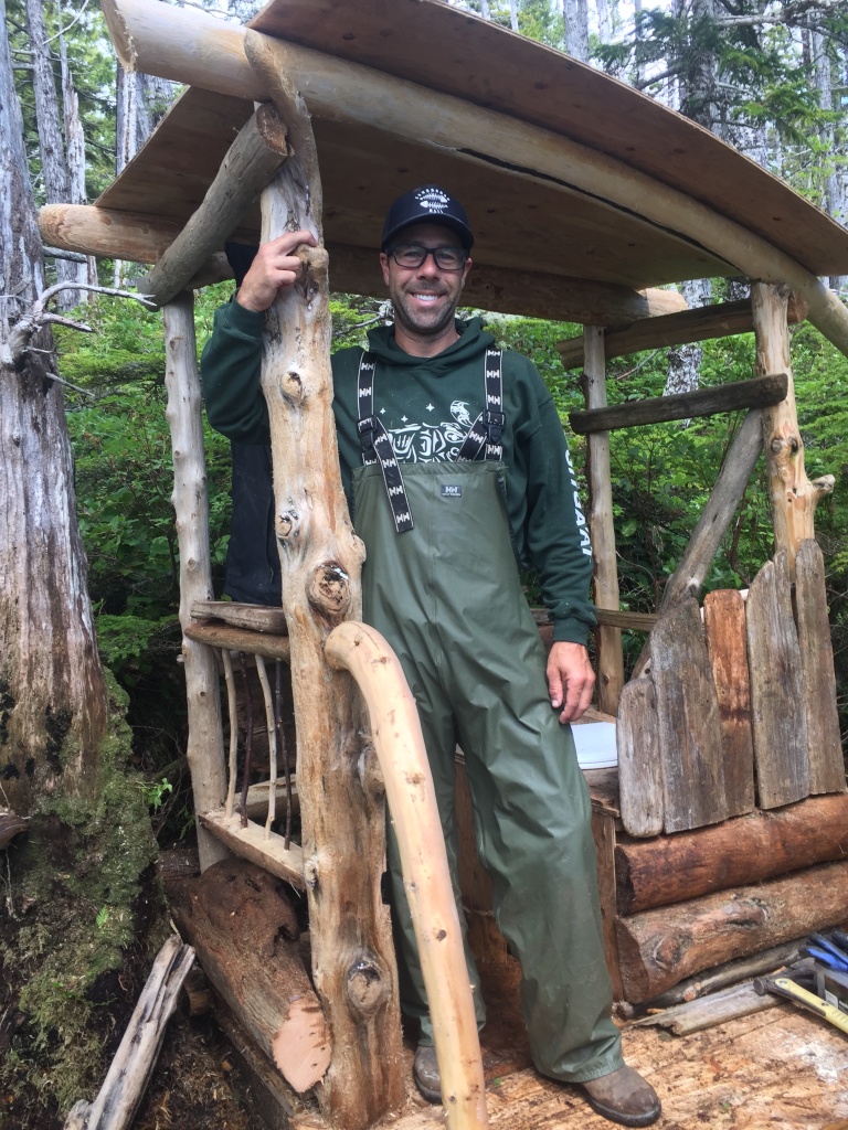 Outhouse driftwood