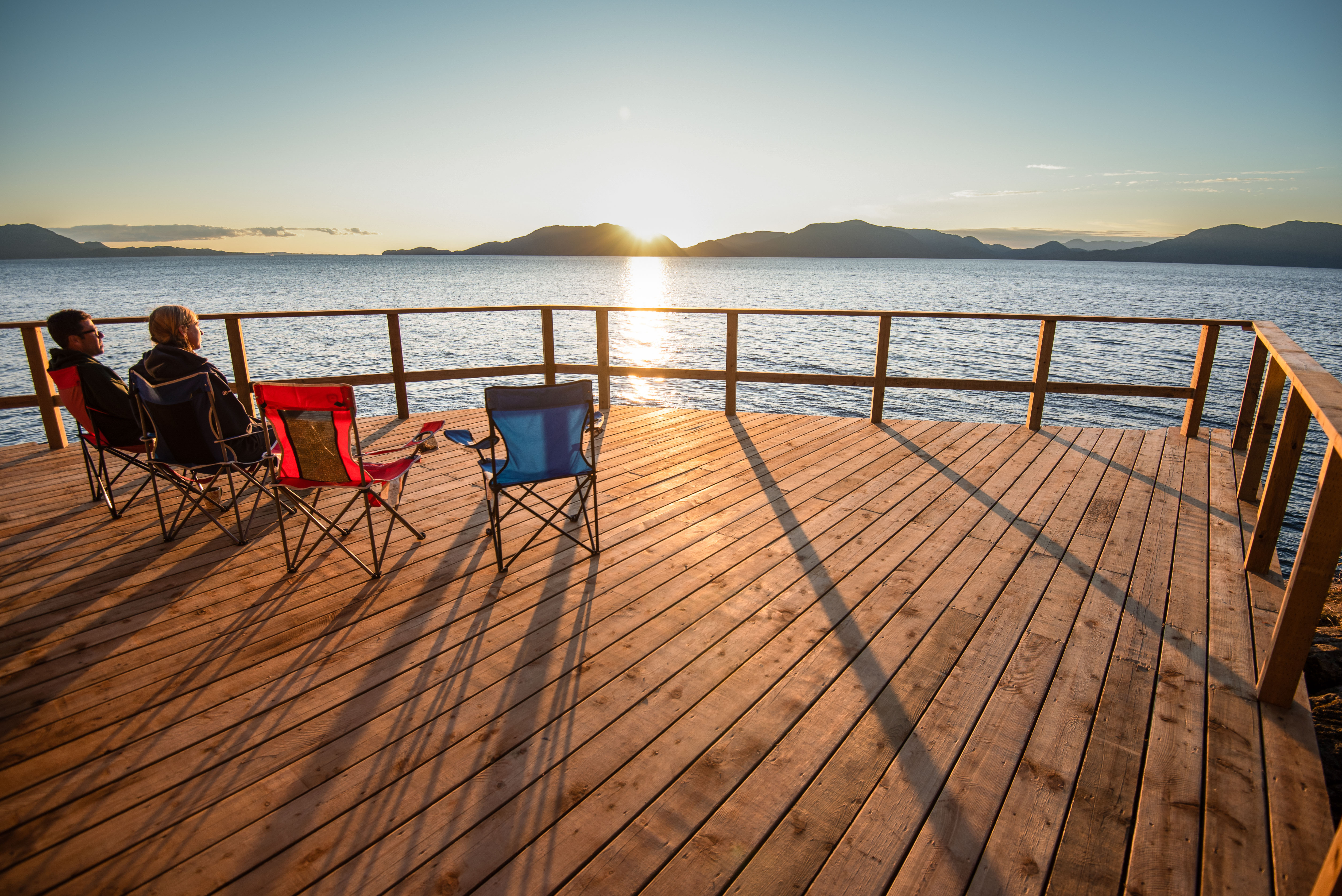 whale watching deck
