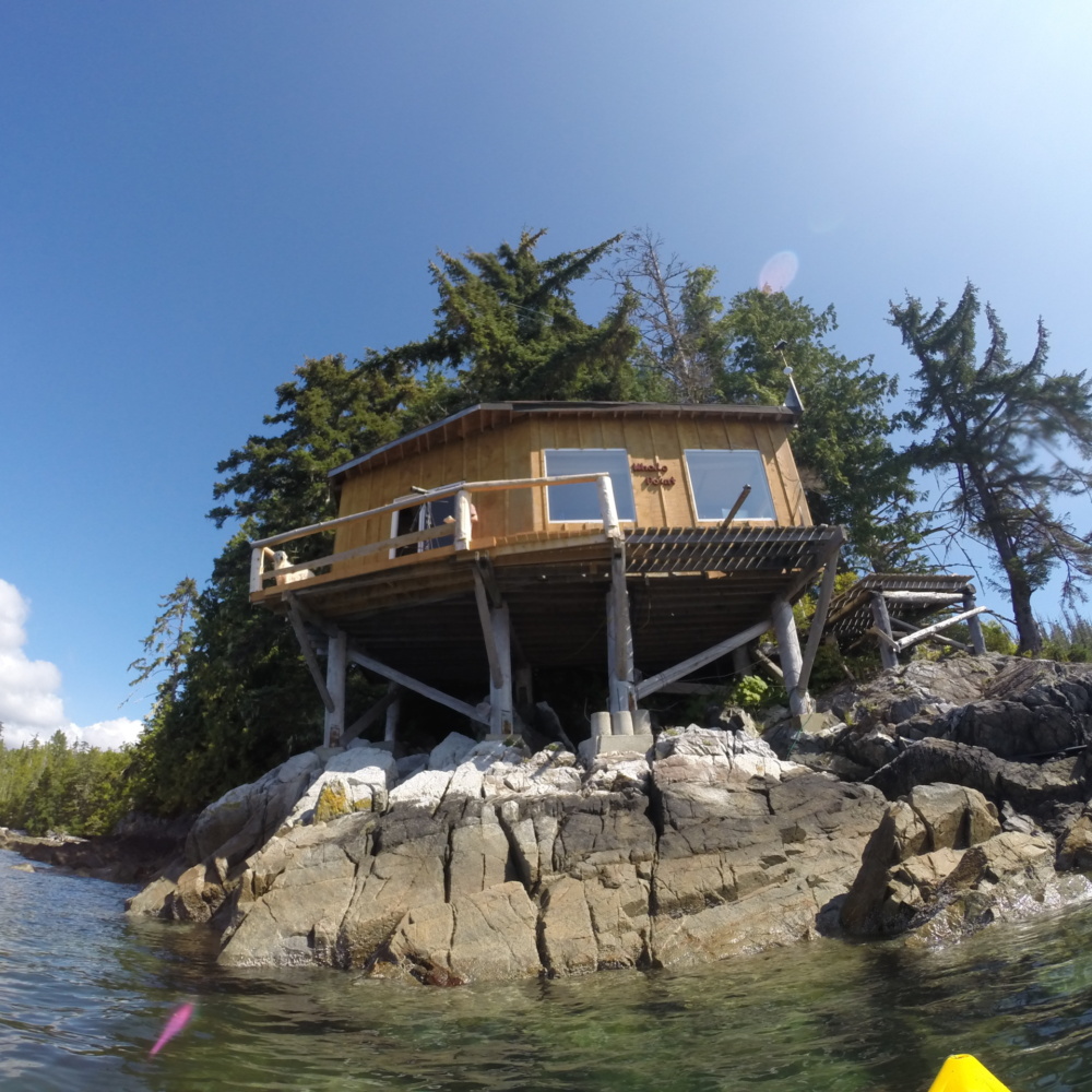 Whale Point, where it all began... whale research station great bear rainforest