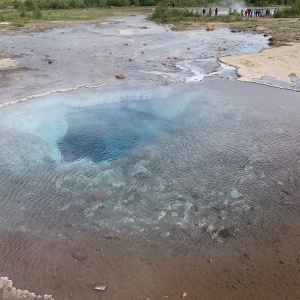 One of the thermal vents at Geysir