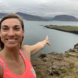 Selfie with the giant fjord