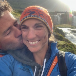 Kisses at Kirkjufellsfoss