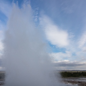 A geysir