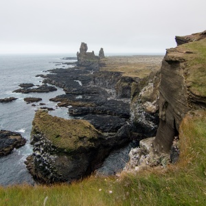 Coastal cliffs