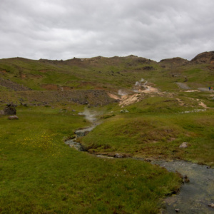 Scenic image of icelandic landscape