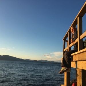 Woman on deck