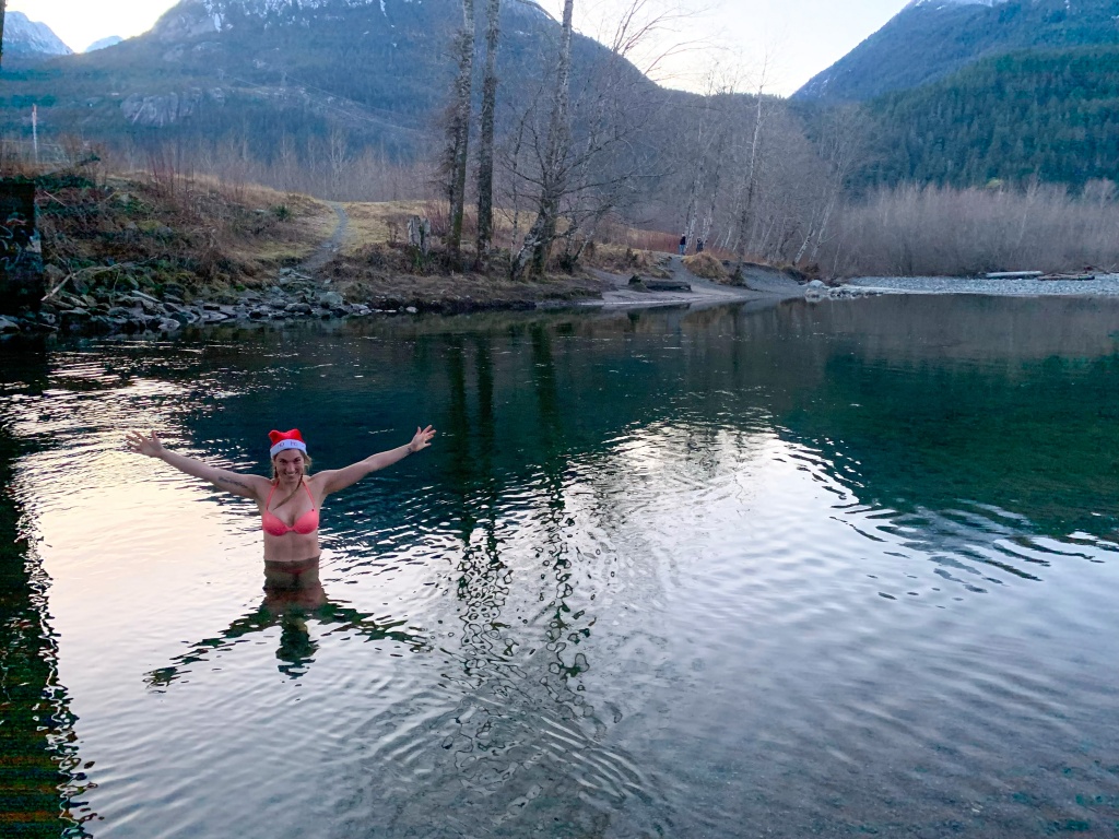 Christmas day swim
